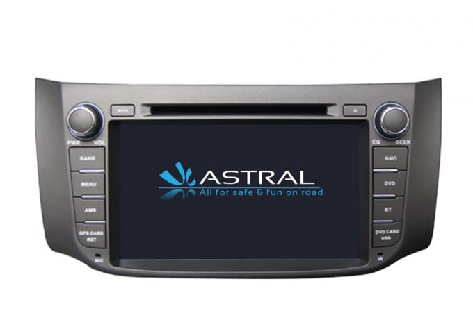 日産Sylphyのブルーバード車のマルチメディアのナビゲーション・システム人間の特徴をもつOS DVD BT GPS