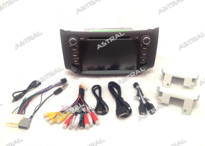 タッチ画面車 GPS のナビゲーション・システム日産 Sylphy のブルーバードの DVD プレイヤー SWC RDS iPod TV