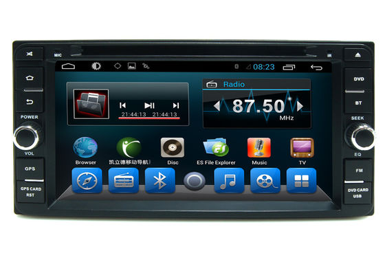 中国 トヨタの自在継手のための黒 2 の喧騒車の DVD プレイヤー GPS のナビゲーション・システム サプライヤー