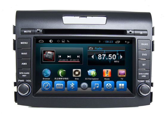 中国 自動 DVD GPS のマルチメディア車 TV DVD プレイヤー CRV 2012 のアンドロイドのクォードの中心 RDS のラジオ プレーヤー サプライヤー
