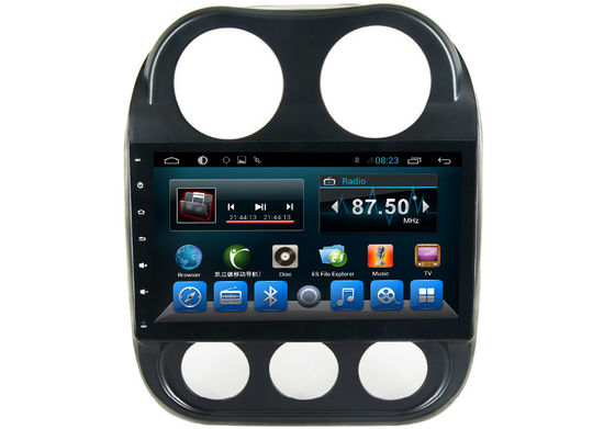 中国 ジープ 2016 のクォードの中心の中央 Multimidia GPS 車可聴周波プレーヤーのアンドロイド 4.4 システム サプライヤー