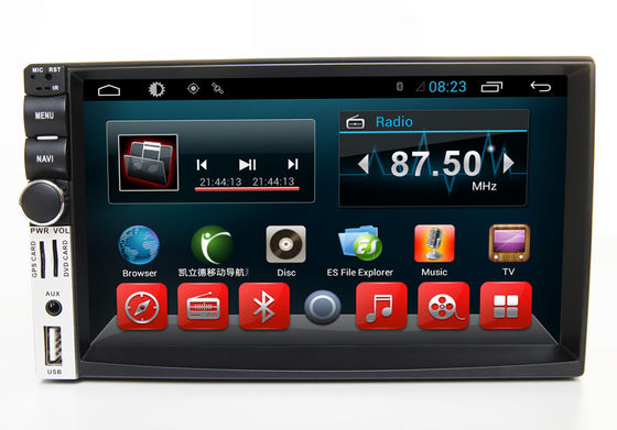 中国 2 喧騒のカー ラジオのステレオの DVD プレイヤー車 GPS のナビゲーション・システム 7 インチ サプライヤー