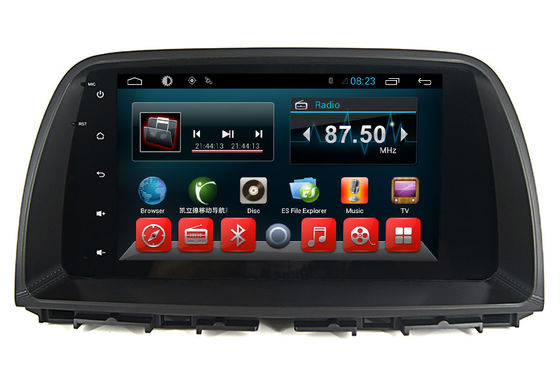 中国 マツダ 2 の喧騒車 DVD CX-5 人間の特徴をもつタッチ画面のための中央 Multimidia GPS のラジオ システム サプライヤー