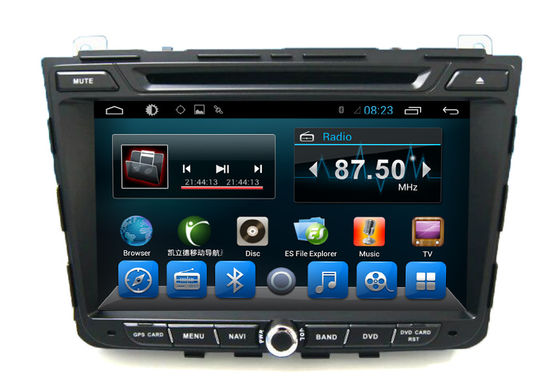 中国 クォードの中心 8 IX25 ステレオ ラジオのためのインチ車 GPS の運行ヒュンダイ DVD プレイヤー サプライヤー