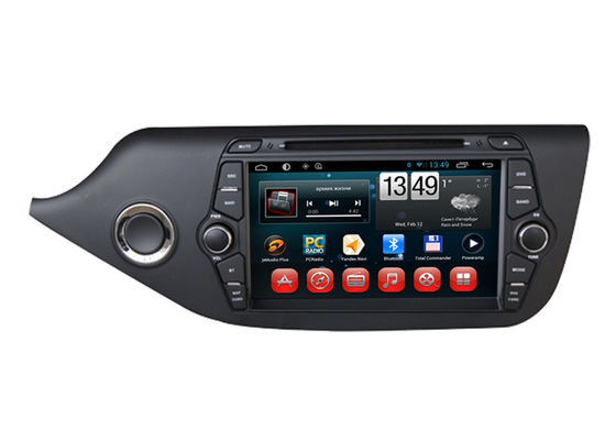 中国 Cee'd 2014 年の車 GPS Navigaiton のクォードの中心システムのためのアンドロイド 4.4 の KIA DVD プレイヤー サプライヤー