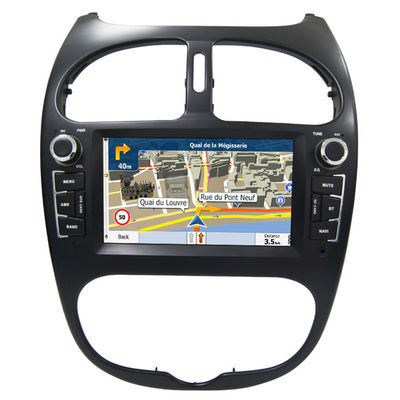 中国 アンドロイド/Windowsシステムを持つプジョー・206 GPSの運行車のマルチメディアのDVDプレイヤー サプライヤー