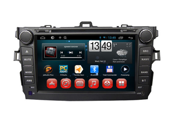 中国 トヨタ GPS の運行花冠人間の特徴をもつ車の DVD プレイヤー SWC TV ブルートゥース のラジオ USB SD サプライヤー