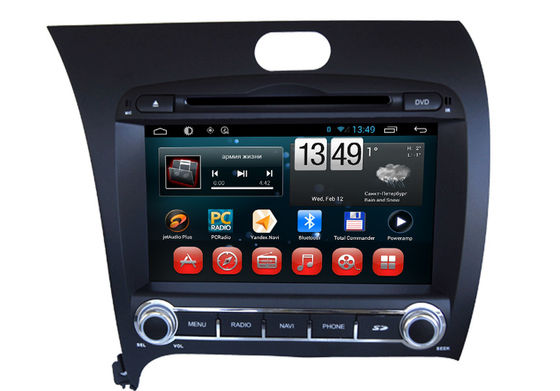 中国 3G WIFI ブルートゥース Cerato K3 の長所の車のための 2013 年の KIA DVD プレイヤー人間の特徴をもつ GPS の運行 サプライヤー