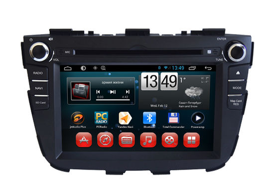 中国 Sorento 2013 年の車のマルチメディアの Navigatio 人間の特徴をもつ KIA DVD プレイヤーの二重地帯 BT 1080P iPod サプライヤー