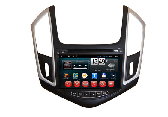 中国 2014 年の Cruze のための人間の特徴をもつ Wifi 3G シボレー GPS の運行車 DVD の無線のステレオ GPS TV BT SWC サプライヤー