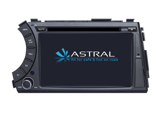 中国 ダッシュ車の DVD プレイヤーの Kyron Actyon 車 GPS のナビゲーション・システム 3G iPod RDS の背面図のカメラ サプライヤー