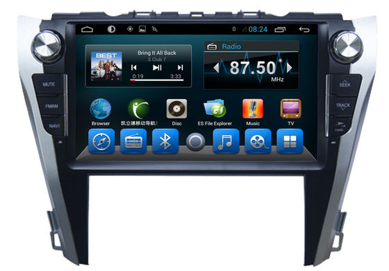 中国 HD のビデオ 1080P トヨタ GPS ラジオ Camry 10.1 インチのタッチ画面 サプライヤー