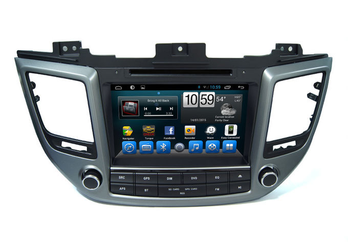 車 GPS Glonass Navi ヒュンダイ DVD プレイヤー Ix35 の 9 インチのタッチ画面のパネル