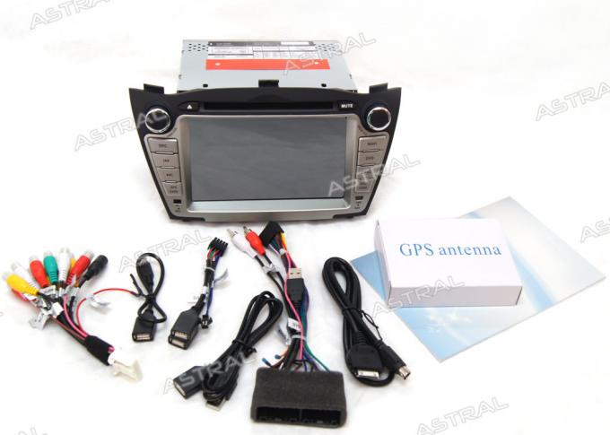 IX35 チューソン ヒュンダイ DVD プレイヤー人間の特徴をもつ GPS の運行後ろのカメラの入力 Bluetooth