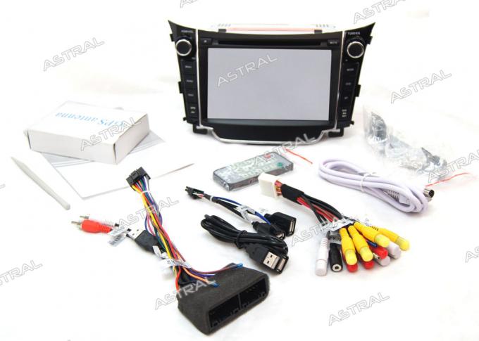車のための自動運行ヒュンダイ DVD プレイヤー I30 TV GPS Bluetooth 手の自由なラジオ GPS