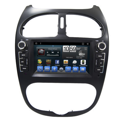中国 Bluetoothプジョーのナビゲーション・システム6.2インチのタッチ画面の人間の特徴をもつAutoradio GPSの単位 サプライヤー