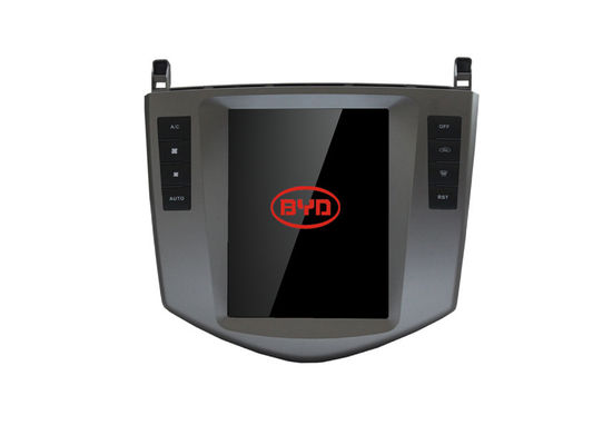 中国 Tesla様式人間の特徴をもつ車のオーディオ・システムの縦のタッチ画面BYD S6 2011-2017年 サプライヤー