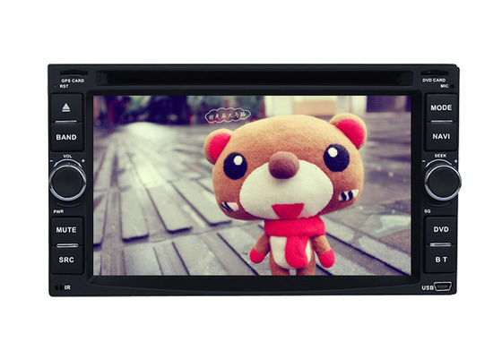 二重喧騒 GPS 車のマルチメディアのナビゲーション・システム DVD プレイヤーの IPod TV のハンドル制御 サプライヤー